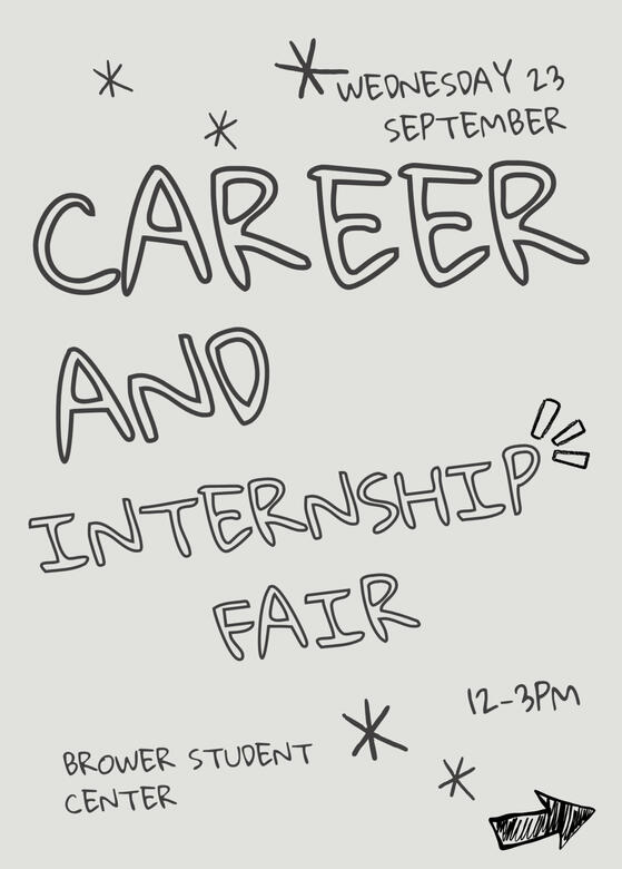 Large Promotional Poster for The Department of Art and Art Education